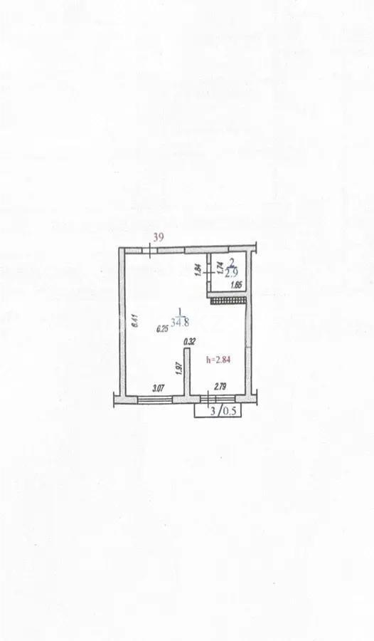 Продажа 1-комнатной квартиры, 38.2 м² в Алматы - фото 3