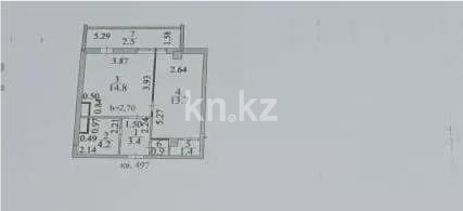 Продажа 2-комнатной квартиры, 40.9 м² - Продажа квартир от собственников в Астане - страница 3 фото 6 из 6