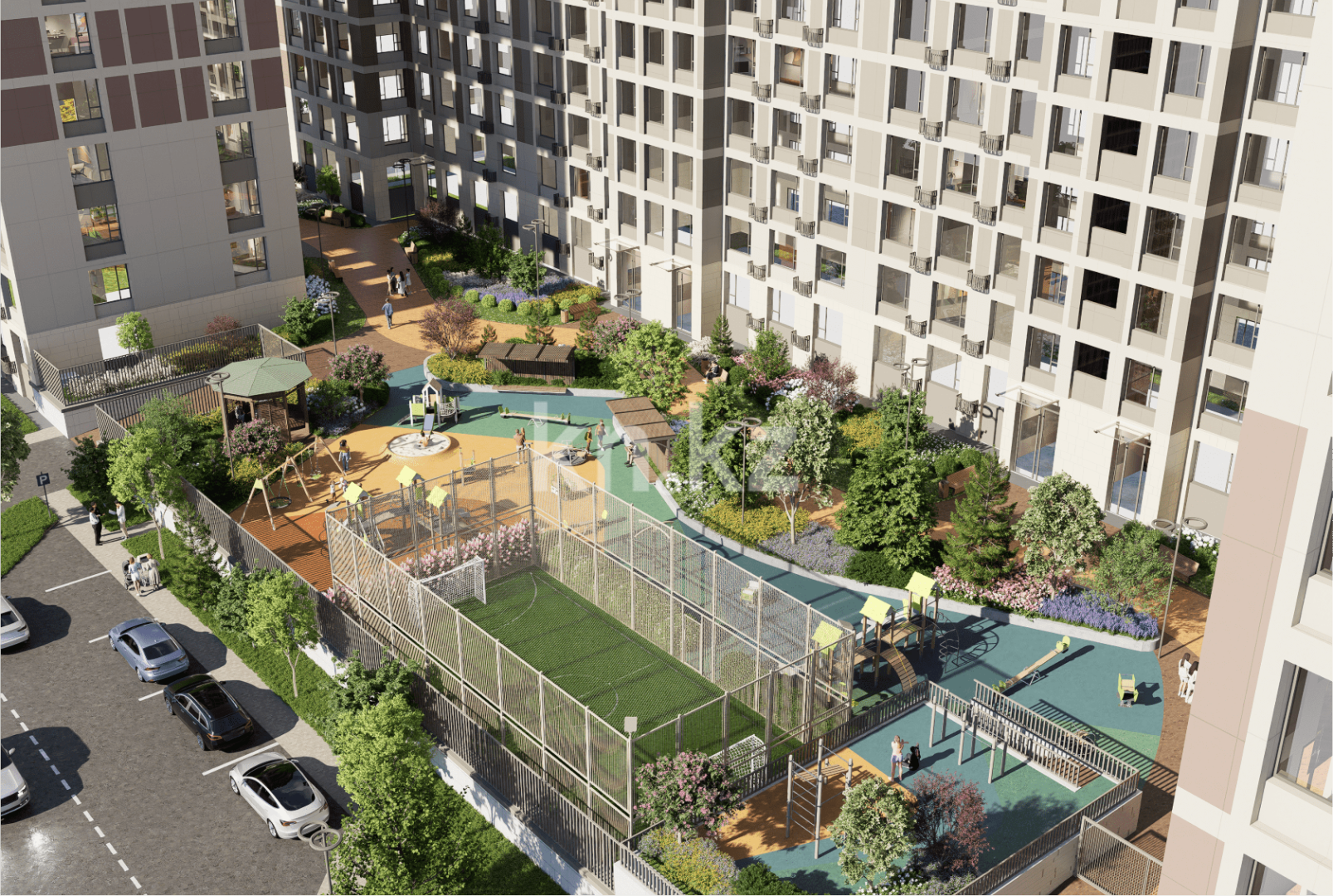 Продажа 2-комнатной квартиры, 62.4 м², ул. Райымбек батыра в Астане - фото 30