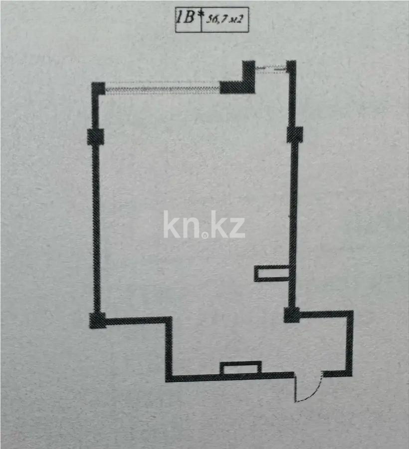 Продажа 2-комнатной квартиры, 56.7 м² - Продажа квартир в новостройках Алматы фото 2 из 2