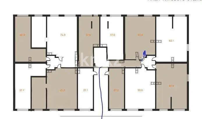 Продажа 2-комнатной квартиры, 54 м², Кульджинский тракт, дом  58/2 - Продажа квартир в Алматы с фото фото 1 из 1