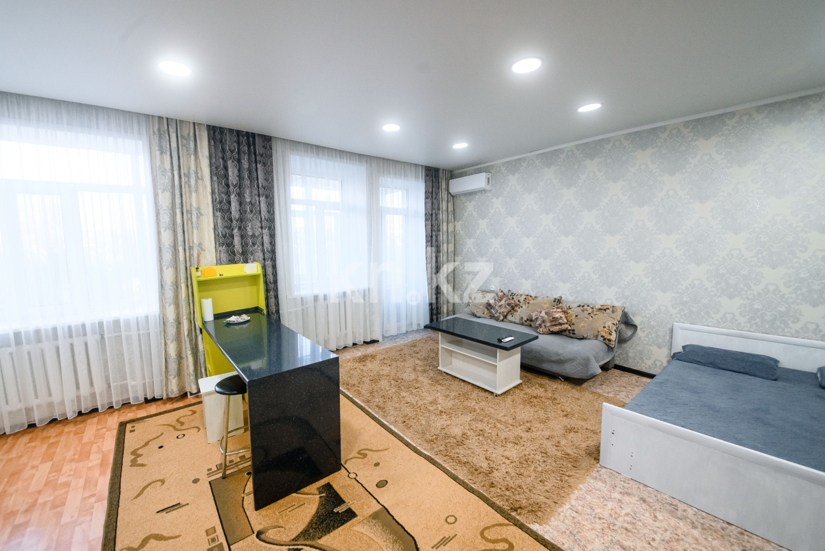 Аренда 1-комнатной квартиры посуточно, 43 м², пр. Республики, дом  93/1 - Аренда жилой и коммерческой недвижимости в Темиртау фото 15 из 22