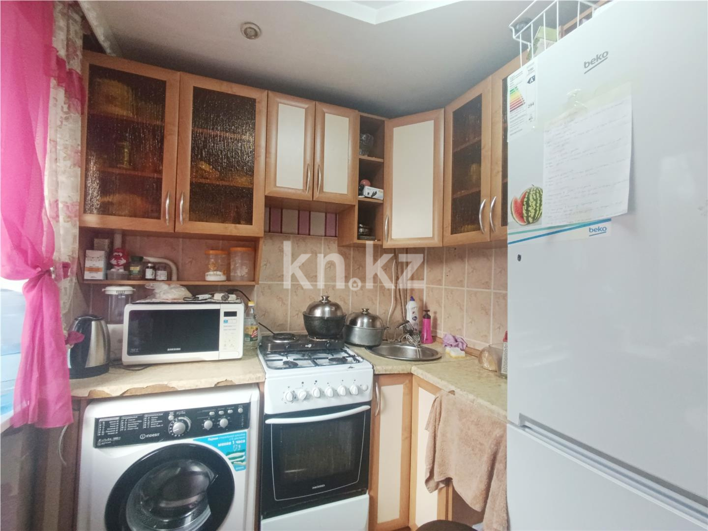 Продажа 3-комнатной квартиры, 58 м², ул. Методическая, дом  17 - Продажа квартир в Караганде фото 1 из 16