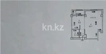 Продажа 1-комнатной квартиры, 41.2 м² - Продажа однокомнатных квартир в Казахстане - страница 5 фото 2 из 2