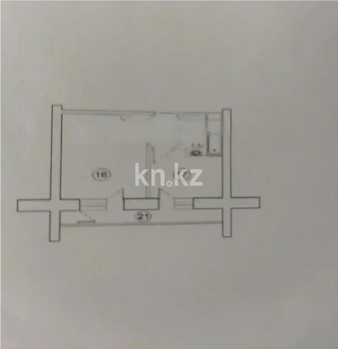 Продажа 1-комнатной квартиры, 41 м², ул. Бокейхана, дом  28/2 в Астане - фото 3