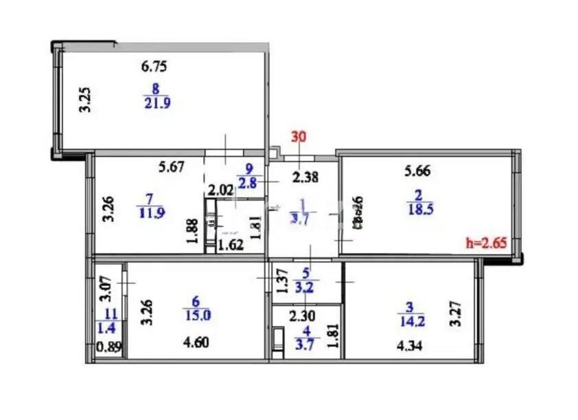 Продажа 4-комнатной квартиры, 103 м² в Астане - фото 5