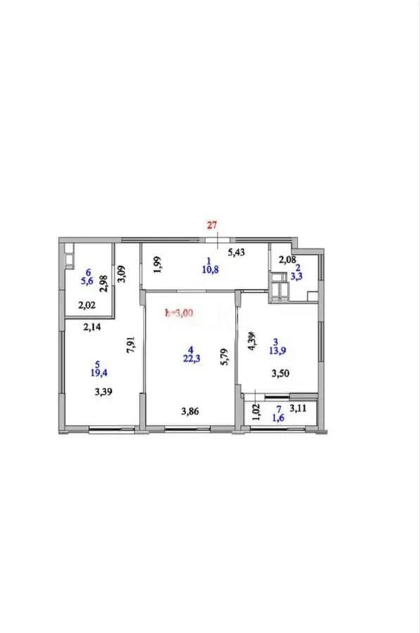 Продажа 2-комнатной квартиры, 77 м² - Продажа квартир в р-не Есиль Астаны - страница 9 фото 2 из 2