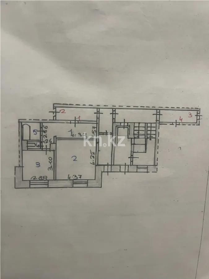 Продажа 1-комнатной квартиры, 41 м², ул. Таттимбета, дом  11 - Продажа квартир в Казахстане фото 6 из 6