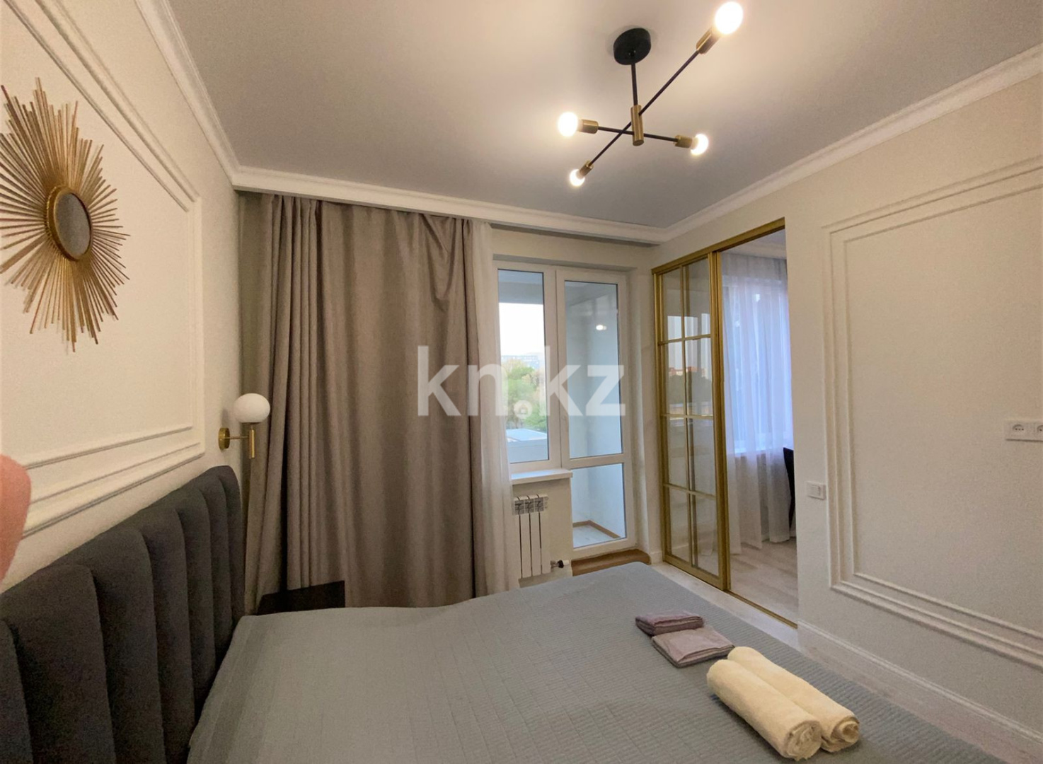 Аренда 2-комнатной квартиры посуточно, 45 м², ул. Макатаева, дом  127/11 - ул. А. Шарипова - Аренда  двухкомнатных квартир посуточно в Алматы фото 3 из 7