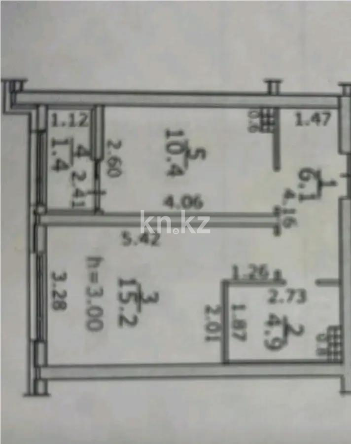 Продажа 1-комнатной квартиры, 38 м², пр. Райымбека, дом  162а - Продажа квартир в Казахстане фото 3 из 3