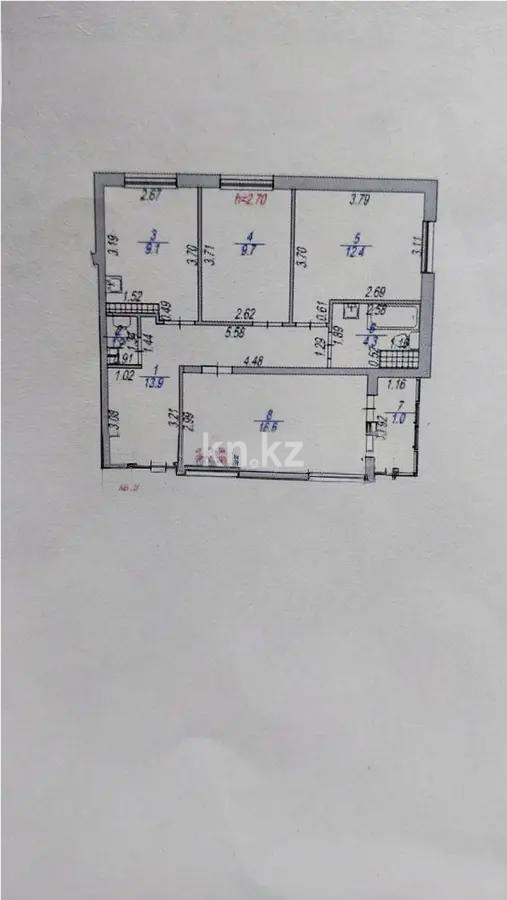 Продажа 3-комнатной квартиры, 70 м² - Продажа квартир в новостройках Алматы без посредников фото 1 из 1