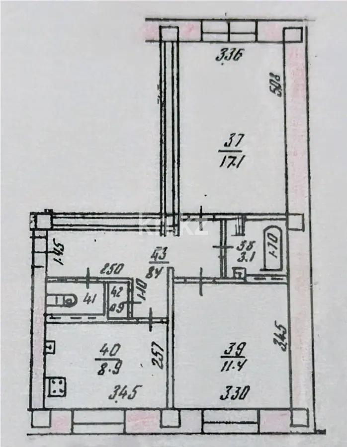 Продажа 2-комнатной квартиры, 52 м² - Недвижимость в Казахстане - страница 23 фото 5 из 5