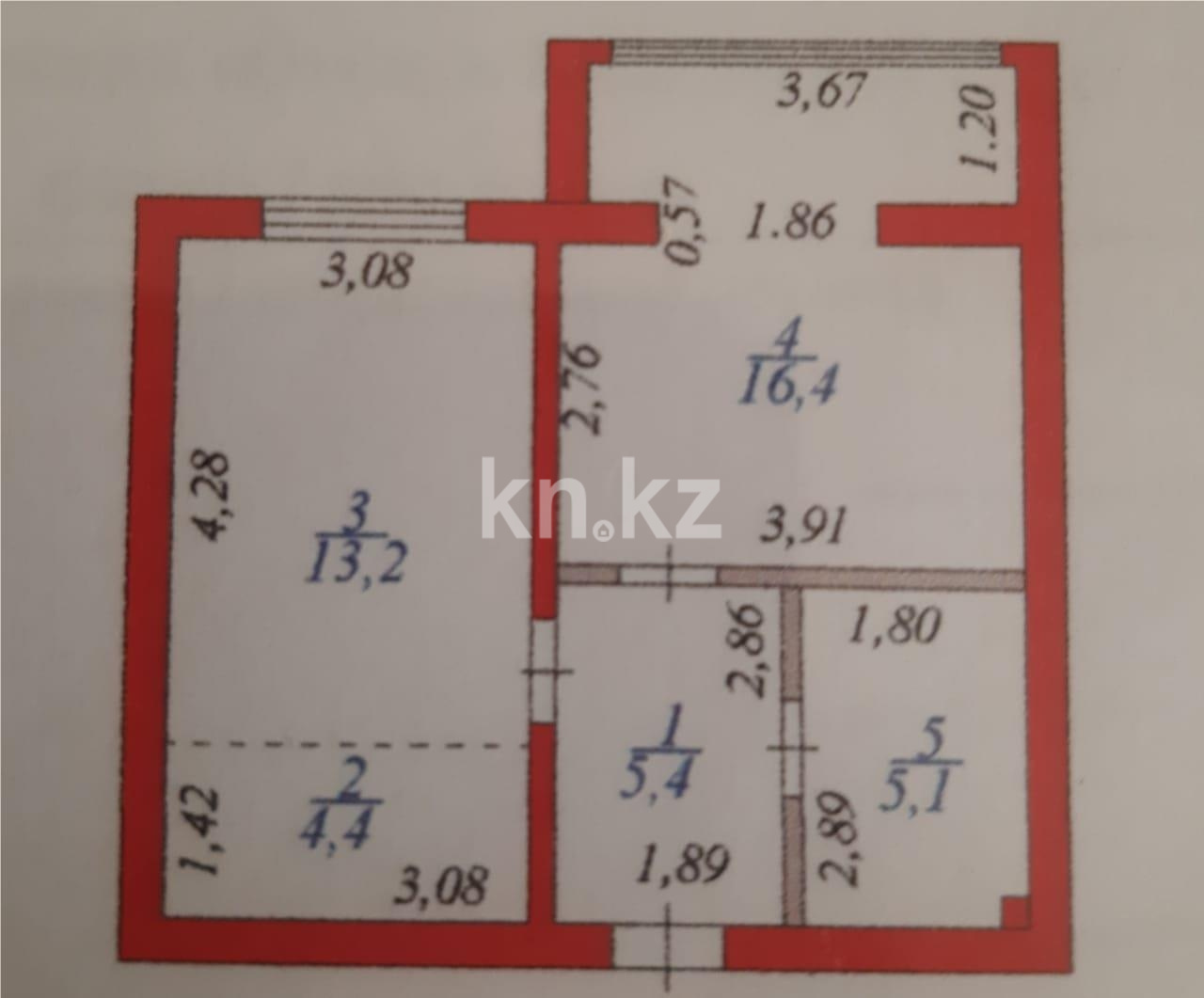 Продажа 2-комнатной квартиры, 45 м² - Продажа квартир в Астане - страница 56 фото 8 из 9