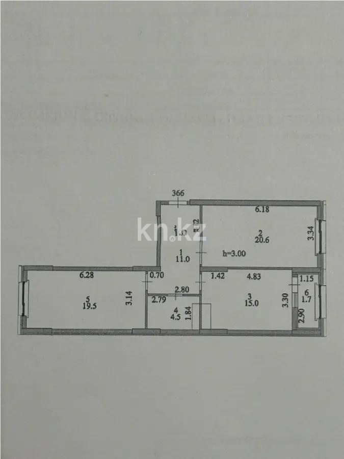 Продажа 2-комнатной квартиры, 72 м², ул. Е-36, дом  5 в Астане