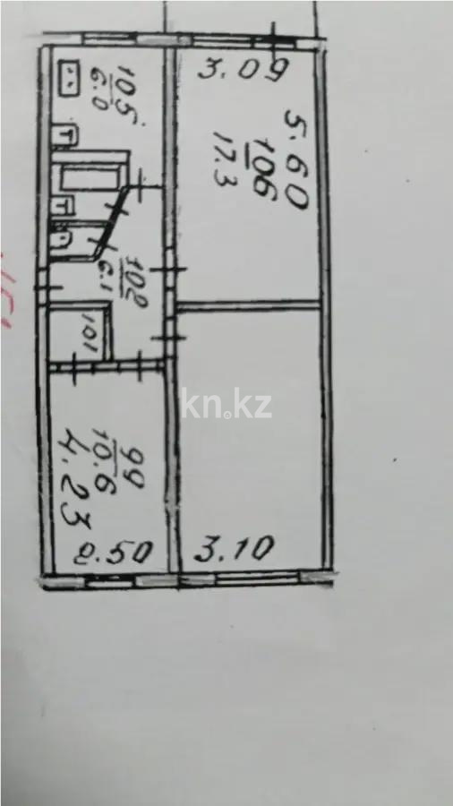 Продажа 3-комнатной квартиры, 62 м² - Продажа зданий в Карагандинской области фото 6 из 6