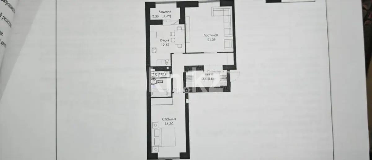 Продажа 3-комнатной квартиры, 74 м², ул. Сызганова, дом  1/2 в Астане