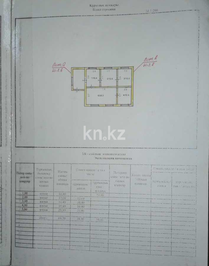 Продажа 5-комнатного дома, 70 м², Жастар, дом  7 - Продажа квартир в Акмолинской области фото 4 из 4