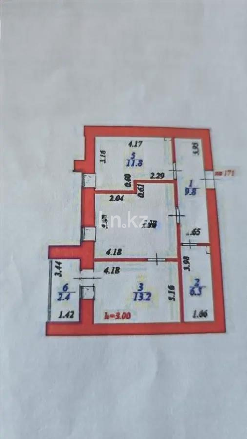 Продажа 2-комнатной квартиры, 59.5 м², ул. Айтматова, дом  45 стр - Продажа  двухкомнатных квартир в новостройках Астаны без посредников фото 1 из 1