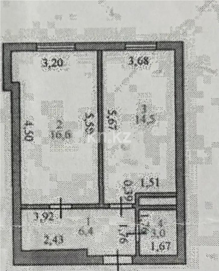Продажа 1-комнатной квартиры, 41 м² - Продажа квартир в Казахстане - страница 6 фото 5 из 5