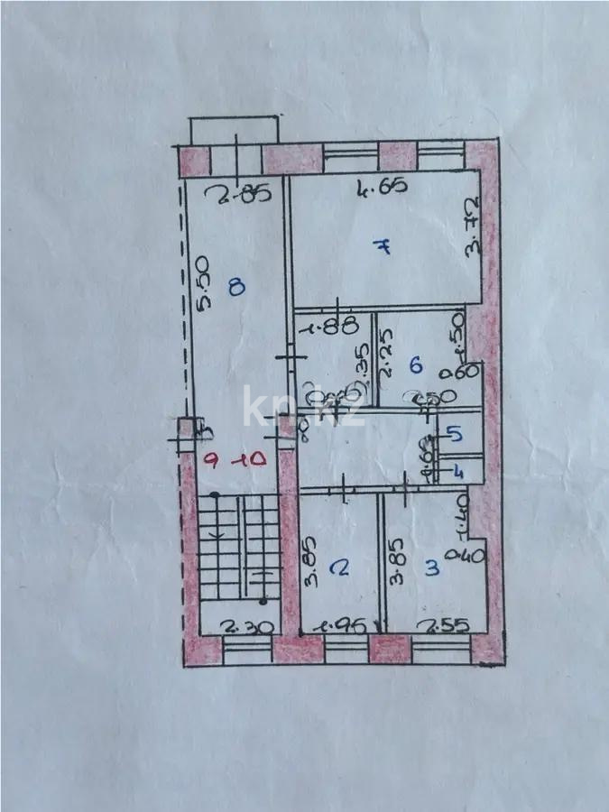 Продажа 3-комнатной квартиры, 65 м², ул. Магнитогорская, дом  27 в Караганде - фото 8