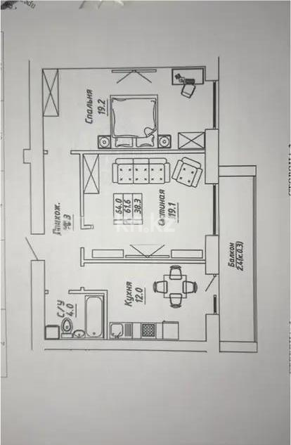 Продажа 2-комнатной квартиры, 64 м², ул. Бокейхана, дом  13 стр - Продажа  двухкомнатных квартир в новостройках Астаны без посредников фото 1 из 1