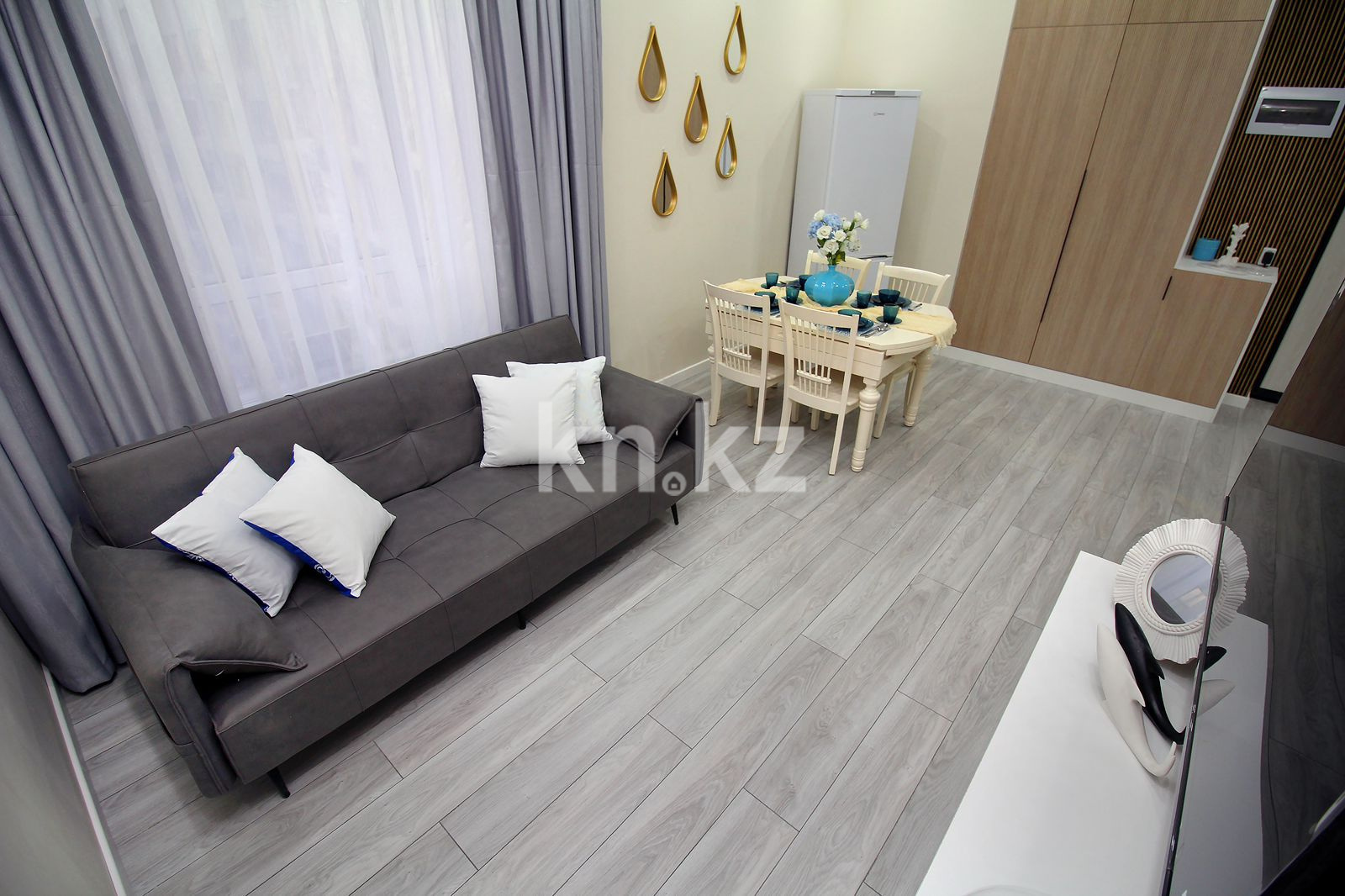 Аренда 3-комнатной квартиры посуточно, 60 м², Сейфуллина, дом  416 - ул. Макатаева - Аренда  трехкомнатных квартир посуточно в Алматы фото 8 из 9