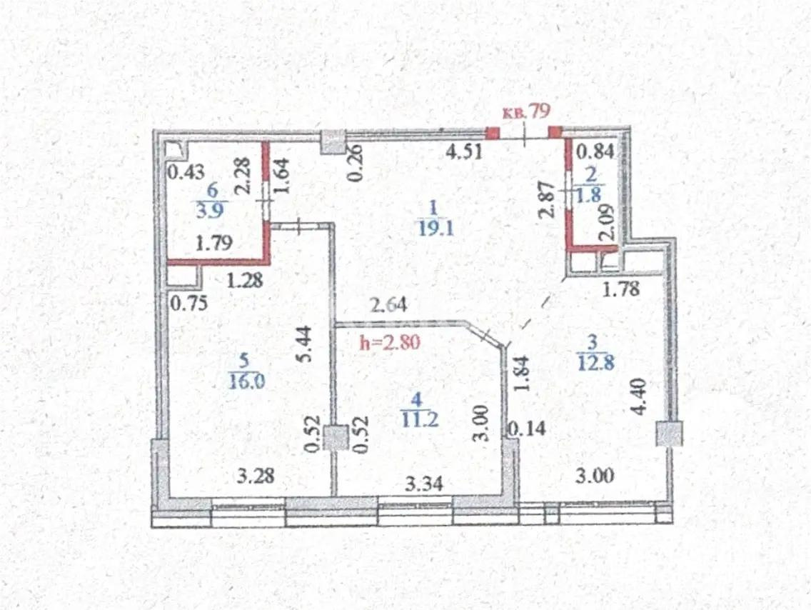 Продажа 3-комнатной квартиры, 64.8 м² - Продажа квартир в Астане без посредников - страница 19 фото 7 из 7