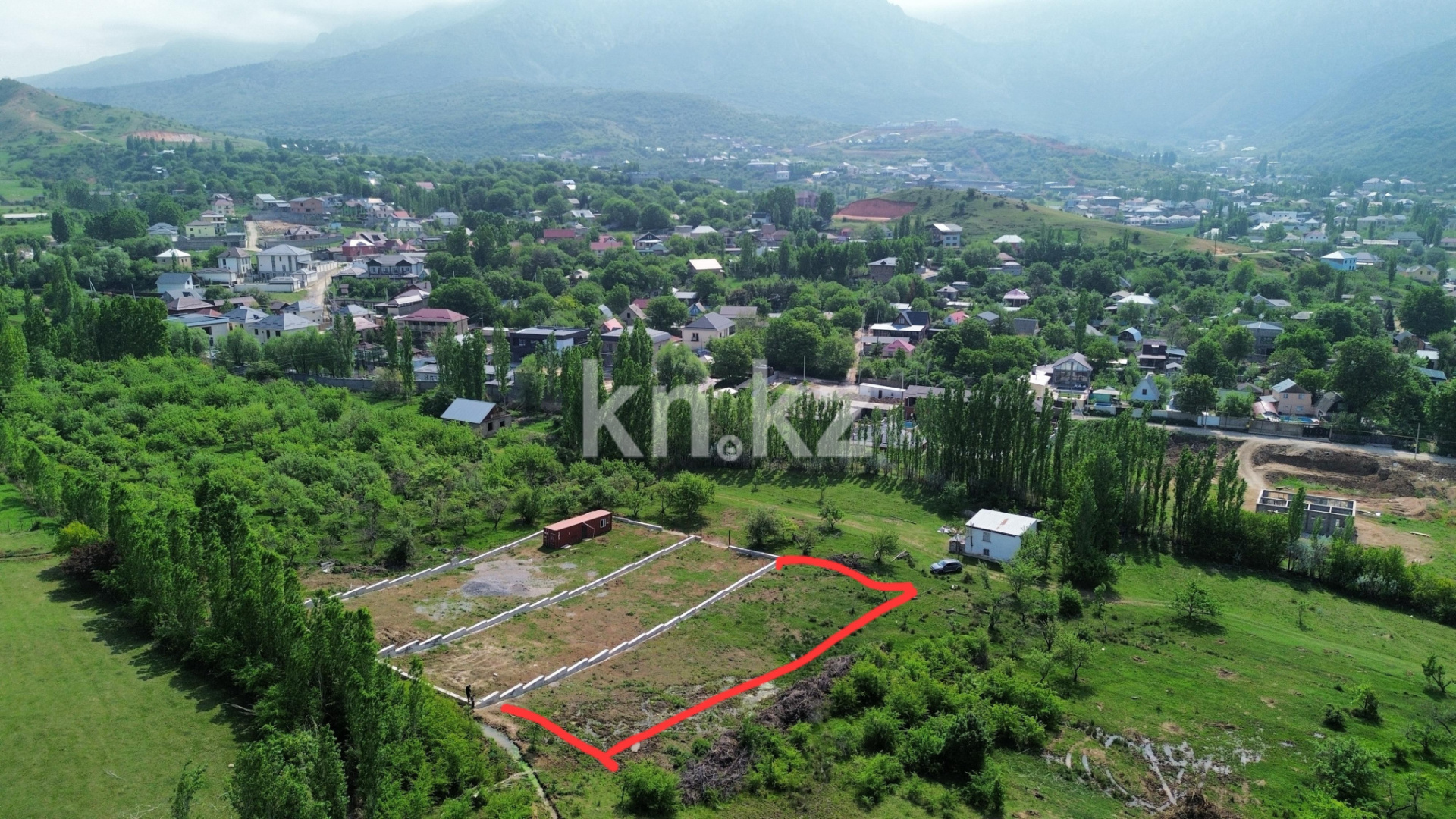 Продажа земельного участка, 10 сот., с. Бургулюк - Продажа земельных участков в Шымкенте фото 4 из 12