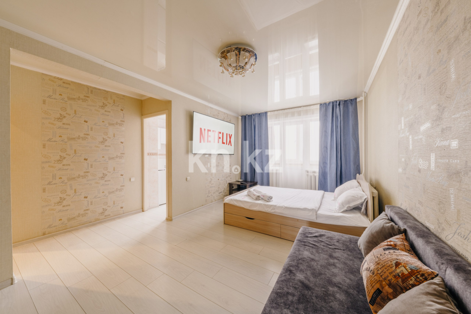 Аренда 1-комнатной квартиры посуточно, 1 м² - Недвижимость в Петропавловске - страница 2 фото 1 из 6