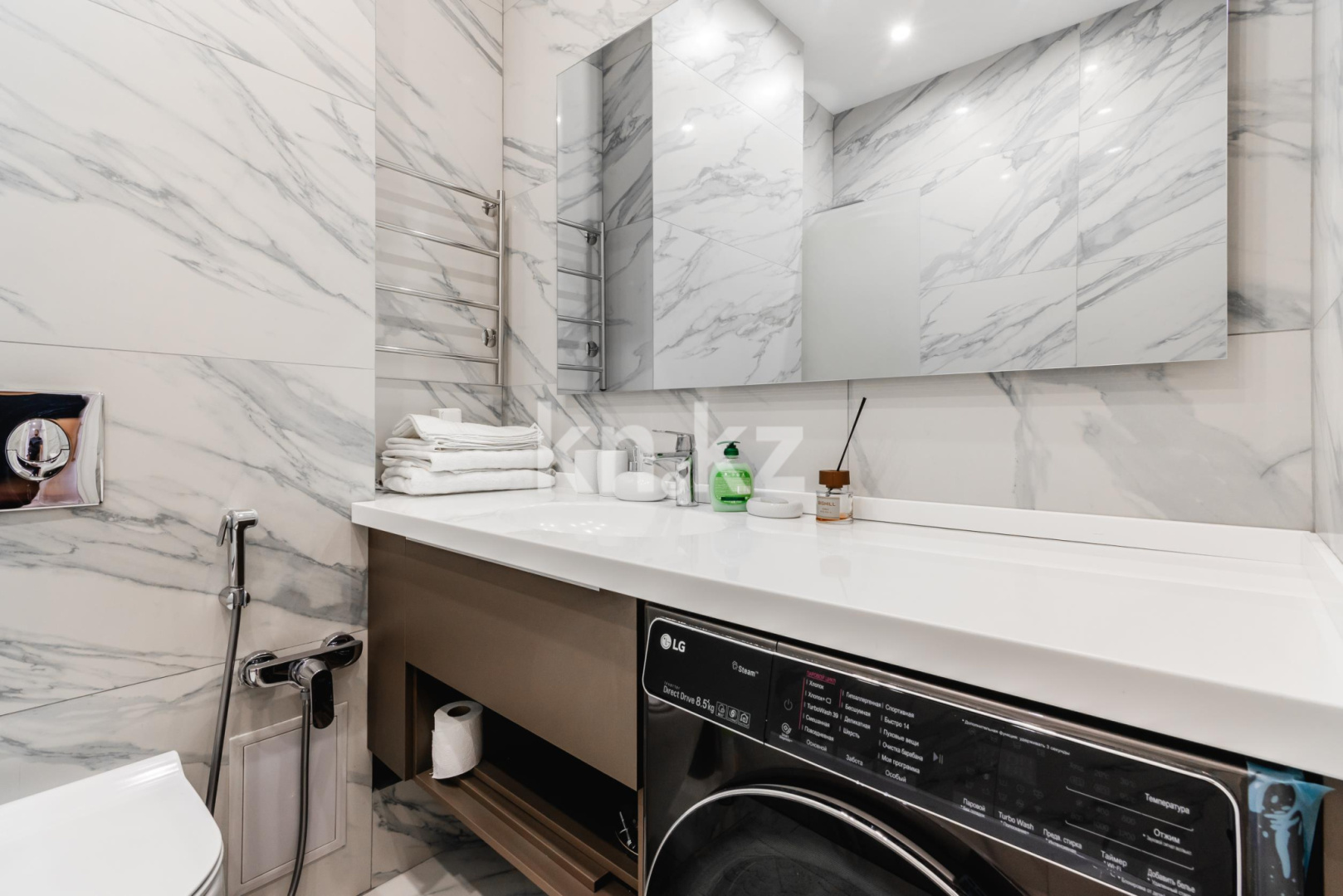 Аренда 2-комнатной квартиры посуточно, 75 м², ул. Розыбакиева, дом  336 - Аренда  двухкомнатных квартир посуточно в Алматы фото 9 из 30