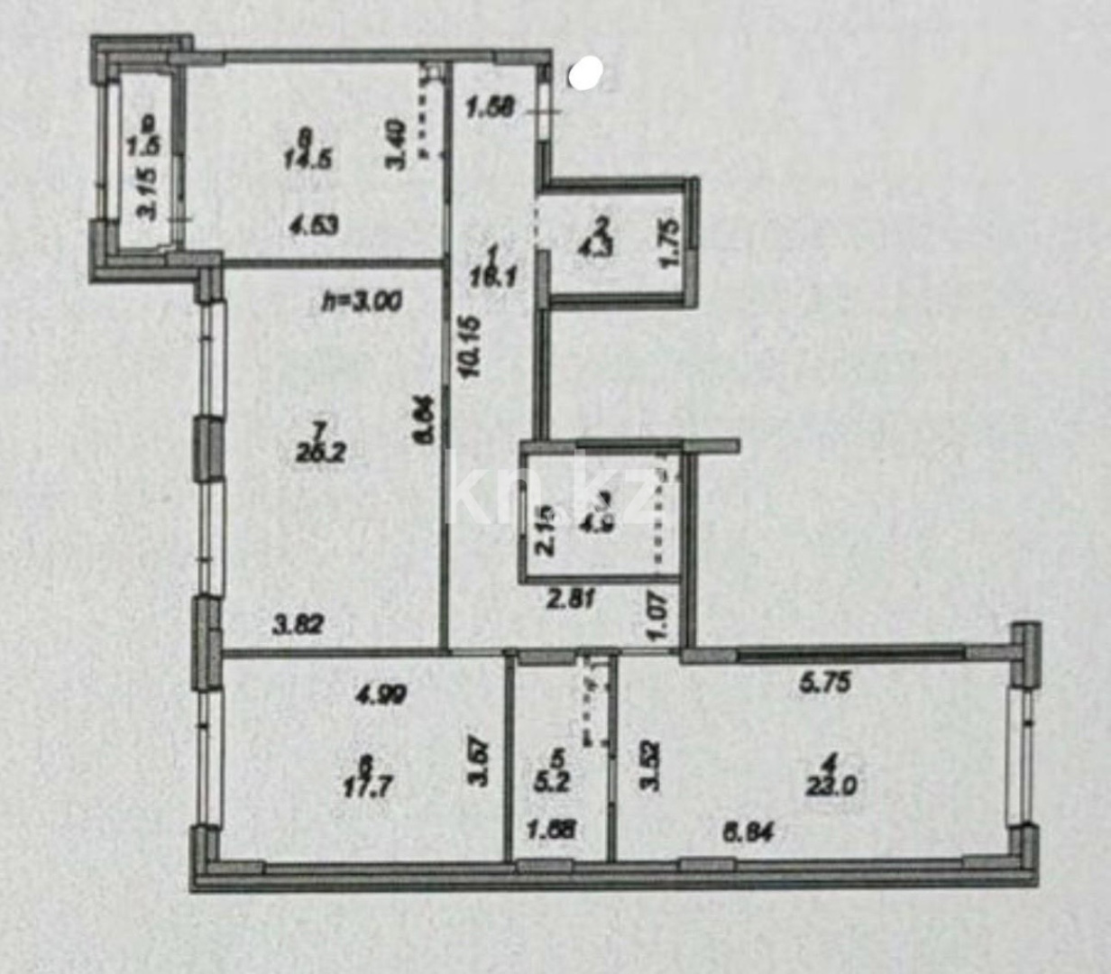 Продажа 3-комнатной квартиры, 114 м² в Астане - фото 7