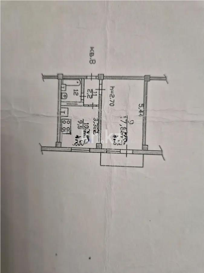 Продажа 1-комнатной квартиры, 33 м², мкр-н Кокмайса, дом  36 - Продажа  однокомнатных квартир в Алматы с фото фото 4 из 4