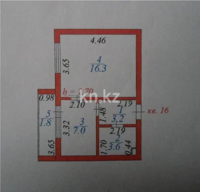 Продажа 1-комнатной квартиры, 34 м² в Астане - фото 5