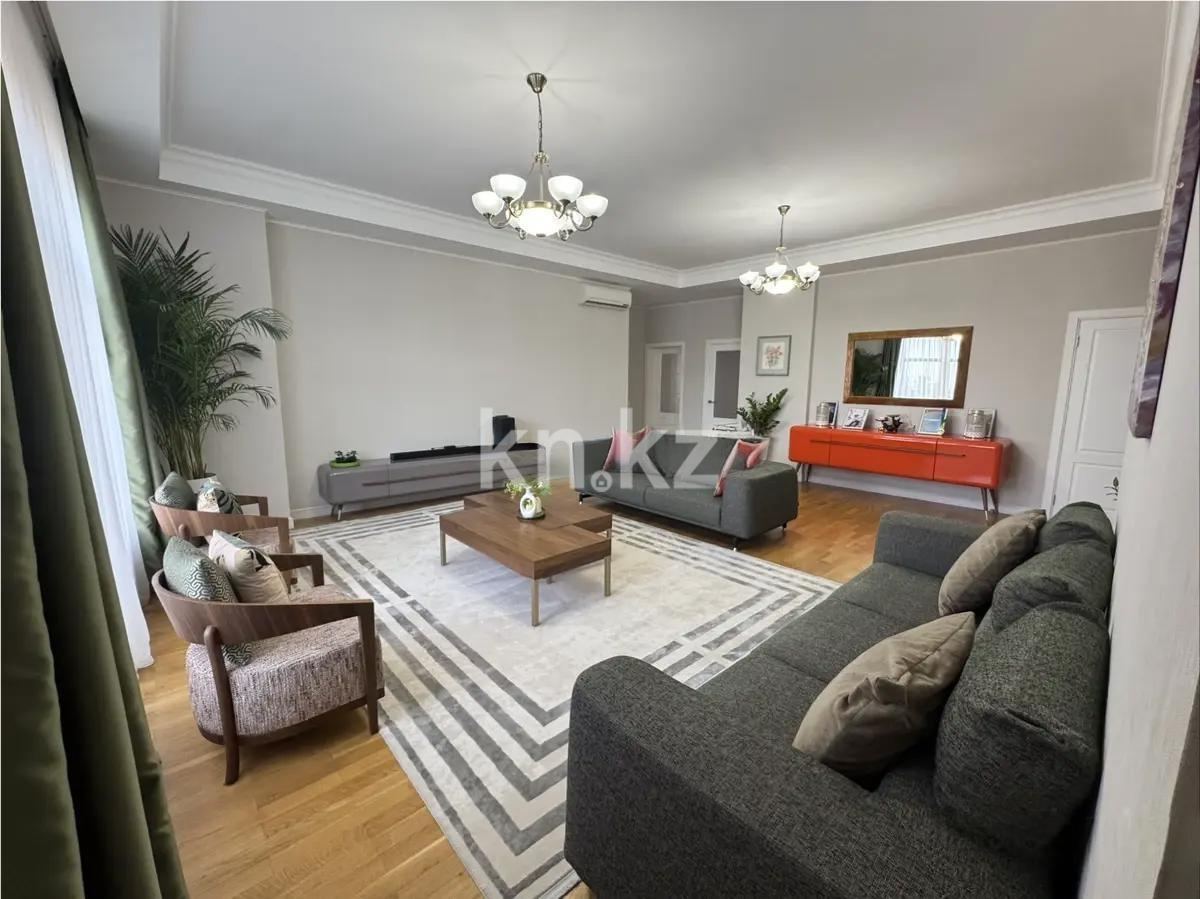 Продажа 4-комнатной квартиры, 172 м², мкр. Мирас, дом  53 - Продажа  четырехкомнатных квартир в новостройках Алматы без посредников фото 1 из 6