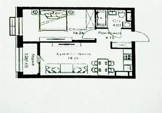 Продажа 2-комнатной квартиры, 46 м² - Продажа квартир от собственников в Алматы - страница 79 фото 1 из 1