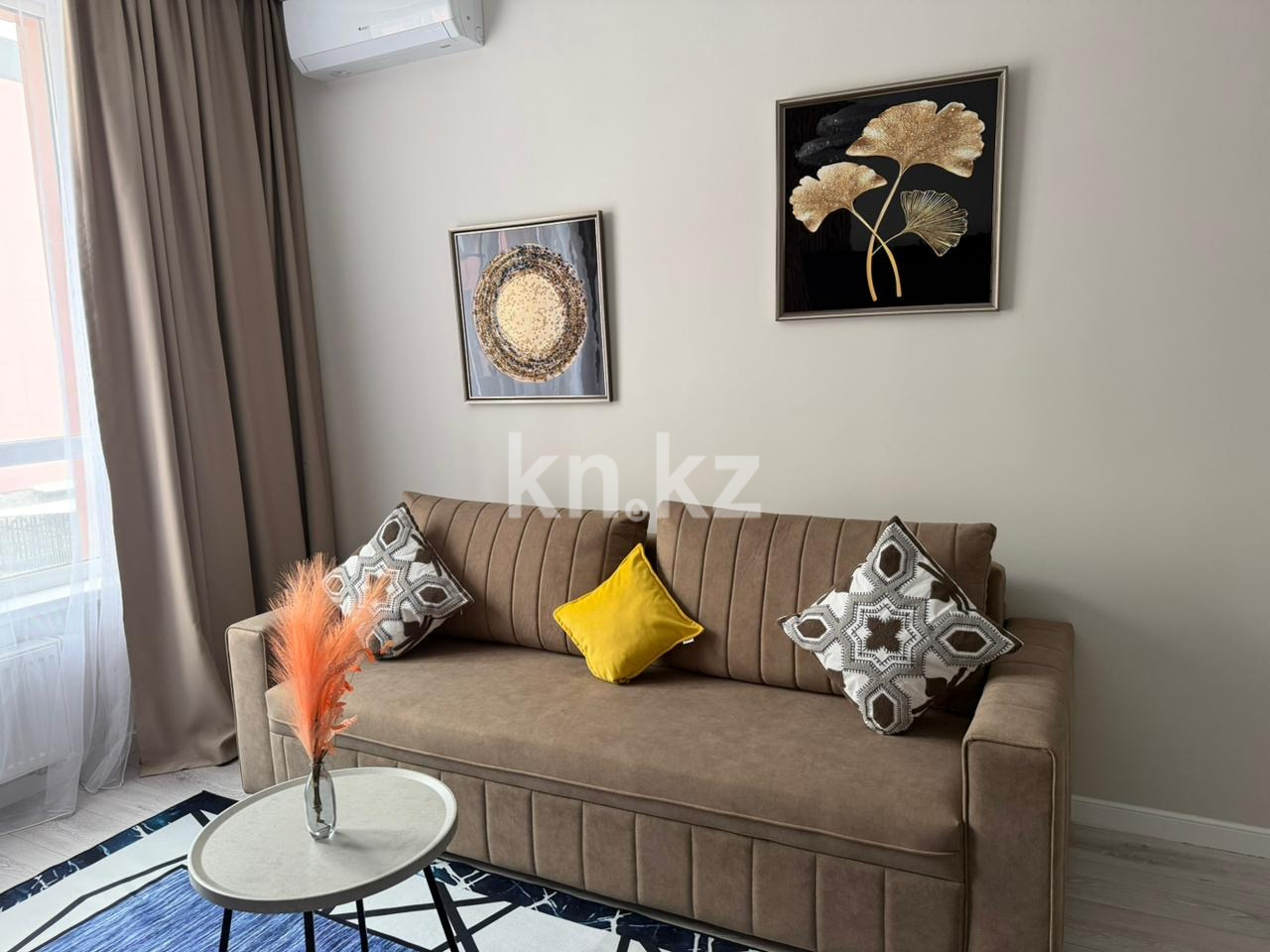 Аренда 1-комнатной квартиры посуточно, 47 м² - Аренда недвижимости в Алматы фото 1 из 5