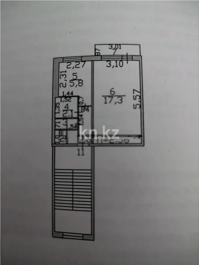 Продажа 1-комнатной квартиры, 30 м² - Продажа однокомнатных квартир в Шахтинске фото 5 из 5