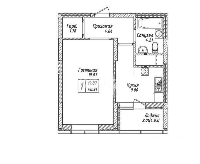 Продажа 1-комнатной квартиры, 42.5 м² - Продажа квартир в новостройках Астаны без посредников с фото - страница 102 фото 1 из 1