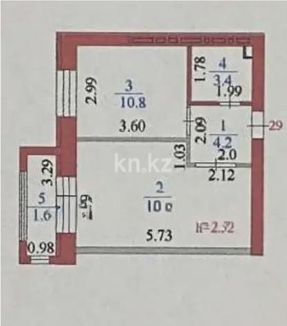 Продажа 1-комнатной квартиры, 37 м² - Продажа квартир в р-не Нура Астаны - страница 86 фото 4 из 4