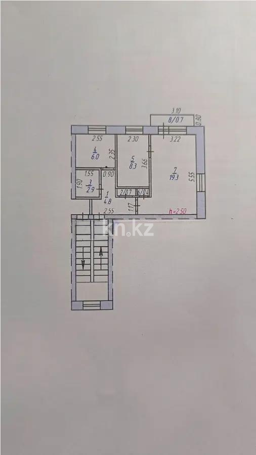 Продажа 2-комнатной квартиры, 43 м² - Недвижимость в Темиртау - страница 4 фото 3 из 3