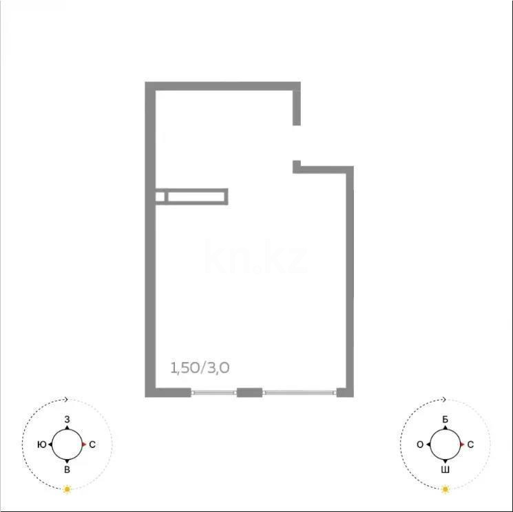 Продажа 1-комнатной квартиры, 39.8 м², мкр-н Шугыла, дом  340/41 в Алматы