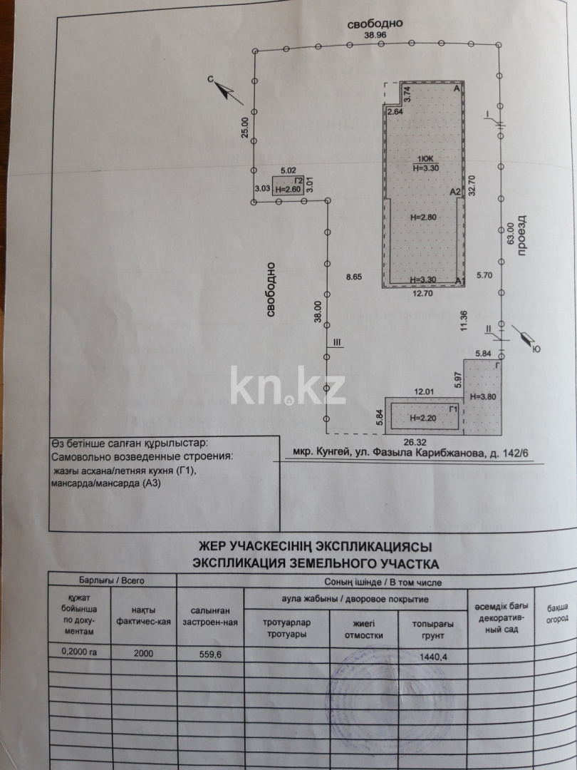 Продажа дома, 1150 м², ул. Сейткулова - Продажа домов и коттеджей в Караганде без посредников фото 1 из 1