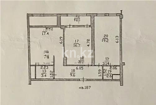 Продажа 3-комнатной квартиры, 79 м² - Продажа недвижимости в Казахстане - страница 18 фото 8 из 8