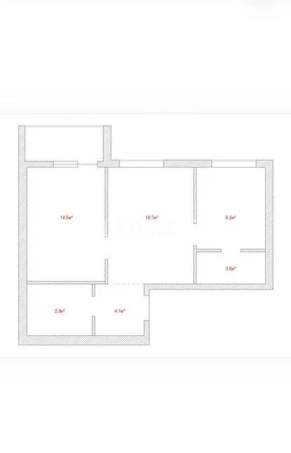 Продажа 2-комнатной квартиры, 57 м² - Продажа квартир в Караганде - страница 2 фото 1 из 1