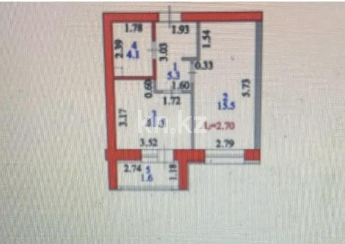 Продажа 1-комнатной квартиры, 37 м², ул. Айтматова, дом  33 стр в Астане