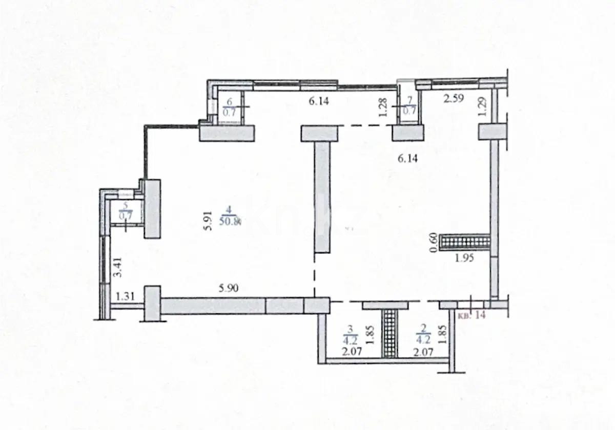 Продажа 3-комнатной квартиры, 110 м² - Продажа квартир в Бостандыкском р-не Алматы - страница 2 фото 1 из 1