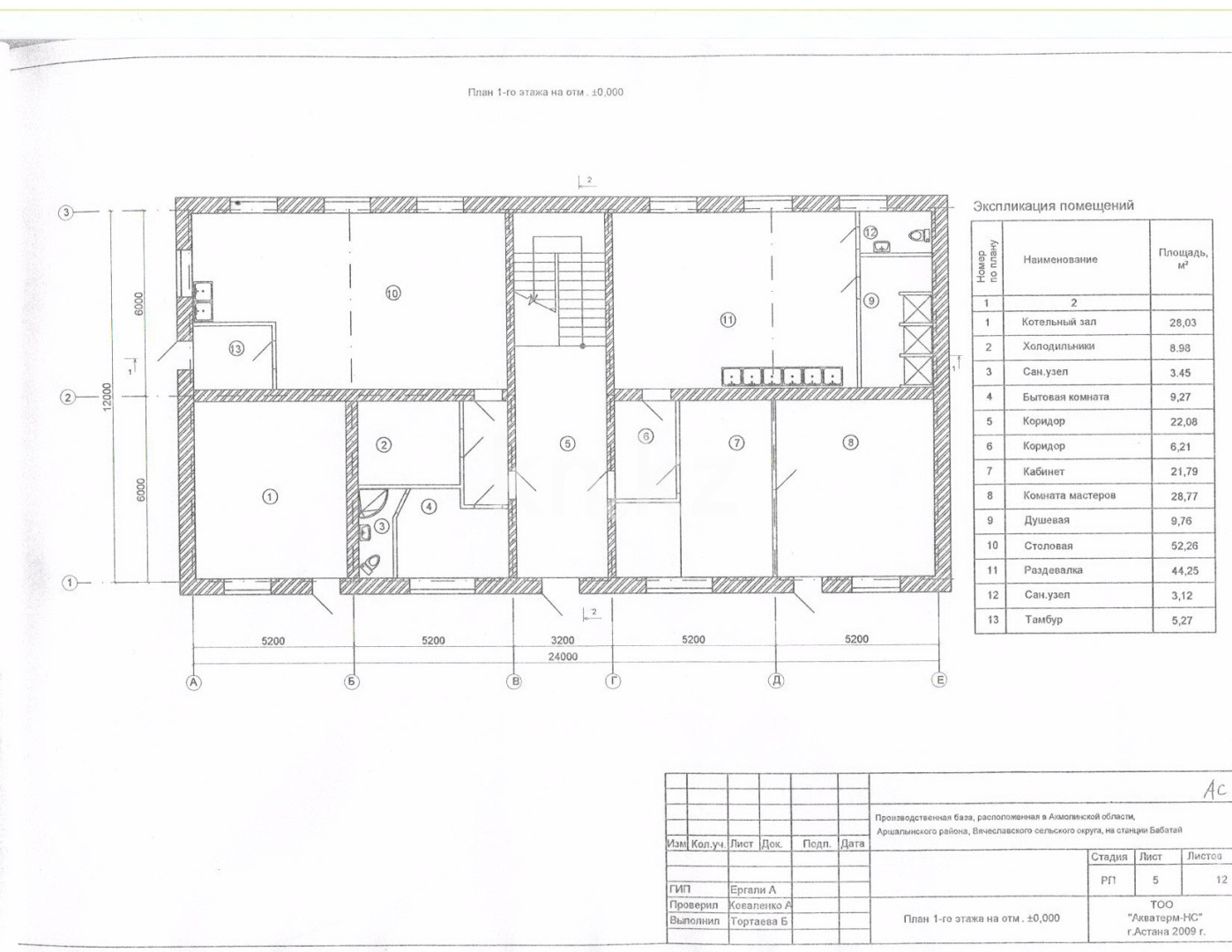 Продажа , 1393 м², Бабатай, дом  19 - Продажа квартир в Акмолинской области фото 20 из 22