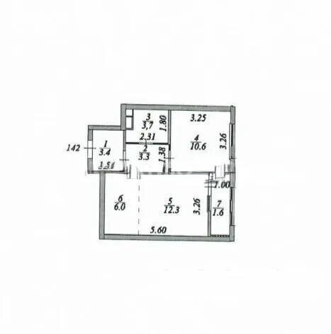 Продажа 2-комнатной квартиры, 41 м² в Астане - фото 4
