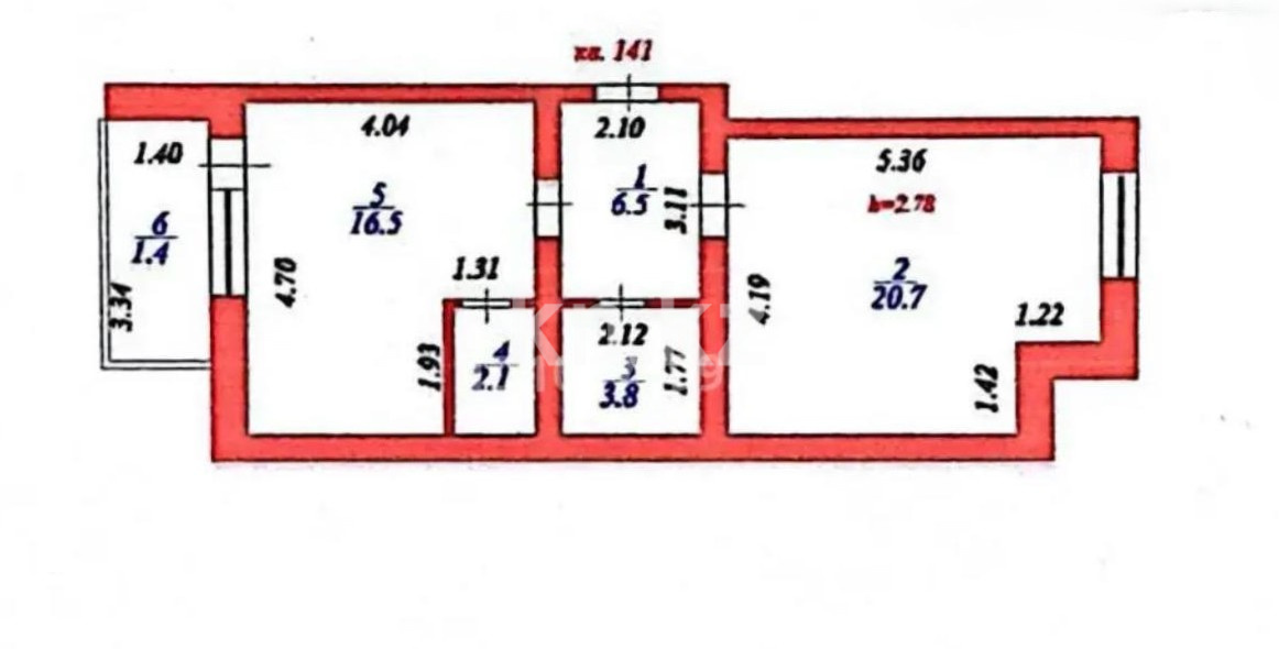 Продажа 2-комнатной квартиры, 51 м² - Продажа квартир в Кокшетау фото 10 из 13