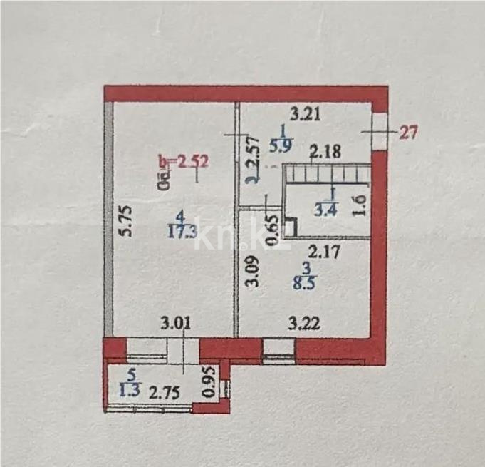 Продажа 1-комнатной квартиры, 36.4 м² - Продажа однокомнатных квартир в Астане - страница 33 фото 5 из 5